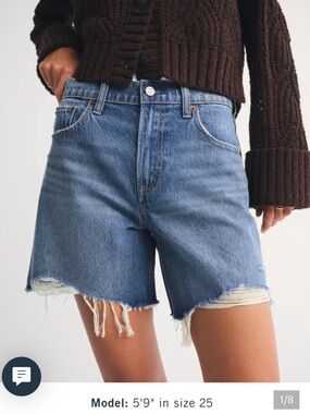 Abercrombie Jean Shorts